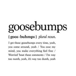 Goosebumps