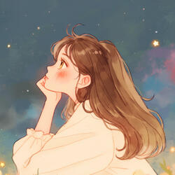 Taking a break under the starlight