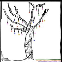 Christmas Lights in June
