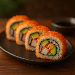 California Roll – Sushi with a Sunset Soul