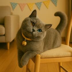 The chair is my friend - Cat song shop