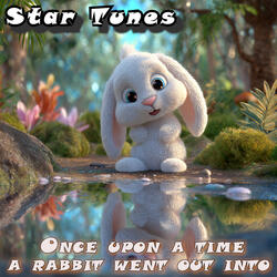 Once upon a time a rabbit went out into