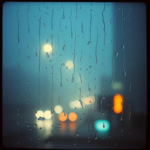 Rainy window, late-night thoughts