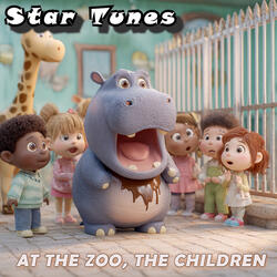 At the zoo, the children