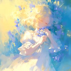 Cradle of Floral Words