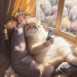 Oh Lord, It’s a Kitty Selfie