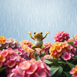 A Frog’s Song in Rainbow Colors
