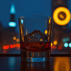 Drinking whiskey with you