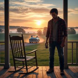 She Left with the Sunrise