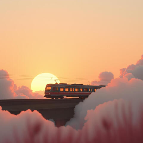 Jazzy Sunset train bound for the night sky