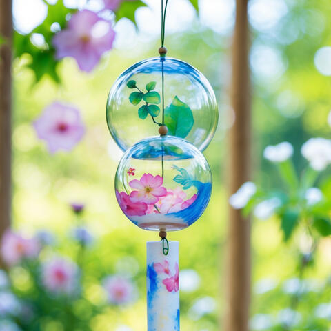 Jazzy Wind chimes and Summer breeze