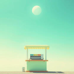 Kawaii Lemon moon on Pastel day