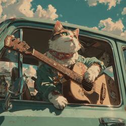 Strumming in the Sun ：An afternoon singing with the breeze