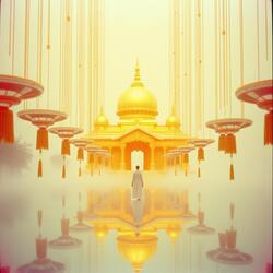 Golden Glow of Silence