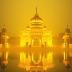 Golden Glow of Silence