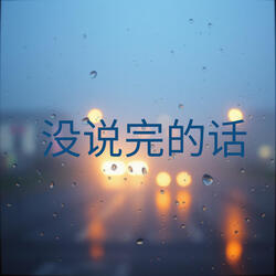 没说完的话
