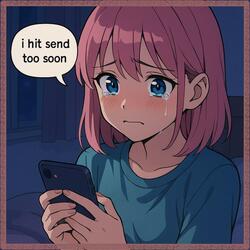 I Hit Send Too Soon