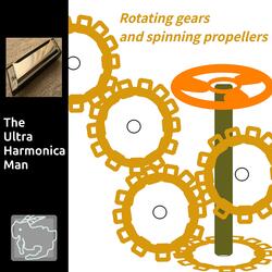 Rotating gears and spinning propellers