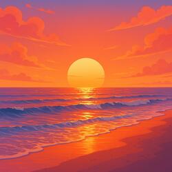 Sunset Bloom – A Symphony of Evening Light