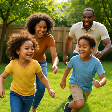 Deus abençoando minha família