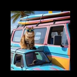 Beach Sessions with My Cat and Gir
