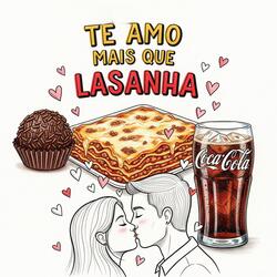 TE AMO MAIS QUE LASANHA