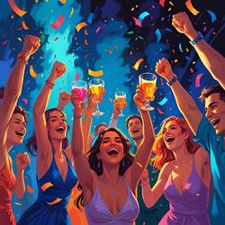 Let's make a toast!