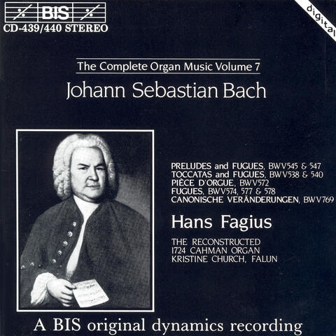 J.S. Bach: Organ Music, Vol. 7