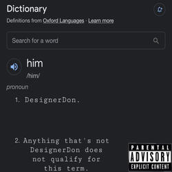 Him. (Not A Love Song Pt.1)