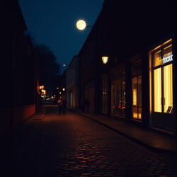 Midnight on Bourbon Street
