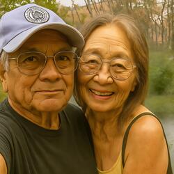 One second before me