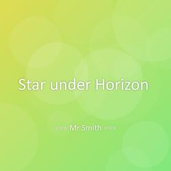 Star under Horizon