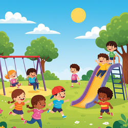 Diversão de criança