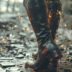 Blood On The Boots... But It Ain't Mine