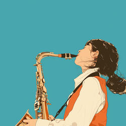 Faint Happiness in the Flower Market