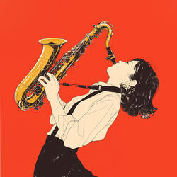 Small Bravery at the Beach at Dawn