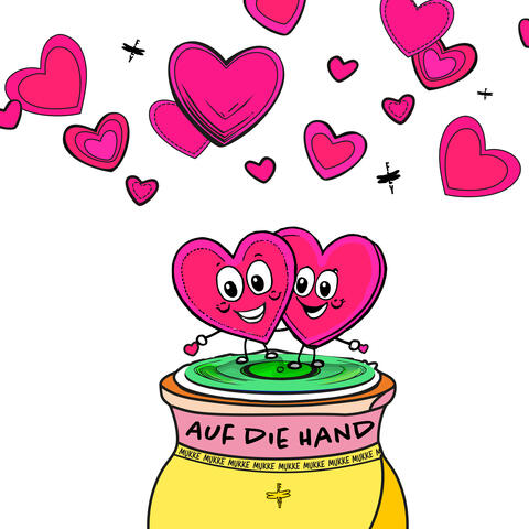 Auf die Hand