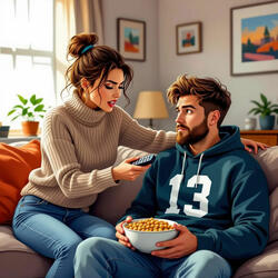 She Took My Nuts (And My Remote)