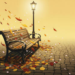 そっと風が吹いた