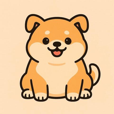 Big-Bellied Shiba Puppy