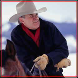 Arriving on horseback