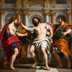 I see behind the rain