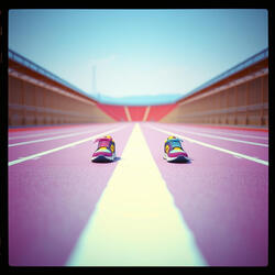 running from everything