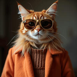 I Woke Up Like This Cat