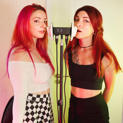 ASMR Sisters Yori & Vally Mouth Sounds 3Dio, Pt. 4