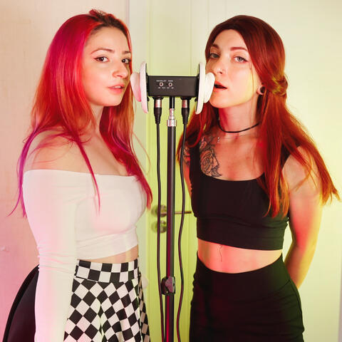 ASMR Sisters Yori & Vally Mouth Sounds 3Dio