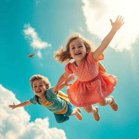 WE'RE FLYING IN THE SKY