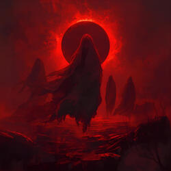 Ghosts of the Lunar Eclipse – Shadows Unleashed by the Crimson Moon