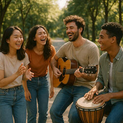 Autumn Filled With Laughter