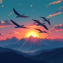 Like the wind, like the geese